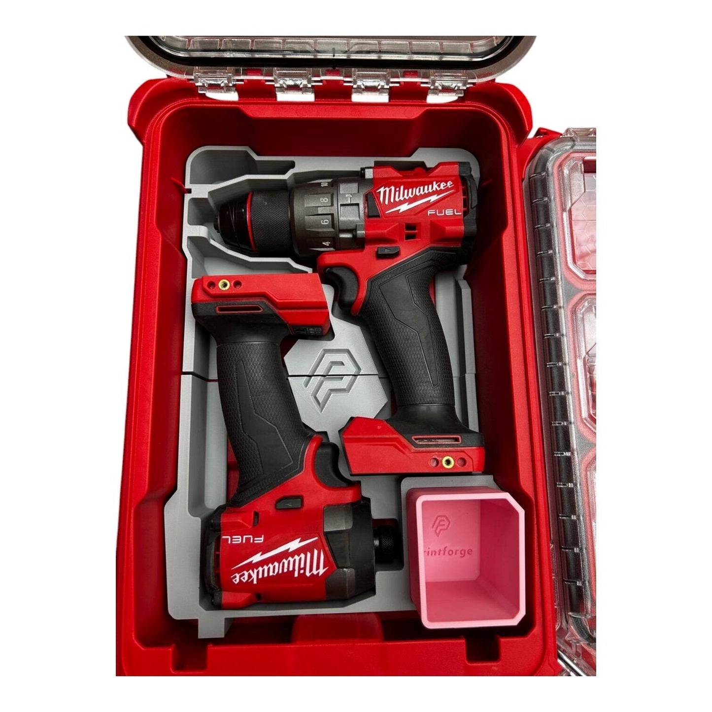 Milwaukee Packout M18 Fuel Drill Driver combo 2953-20 and 2904-20 insert no tools included