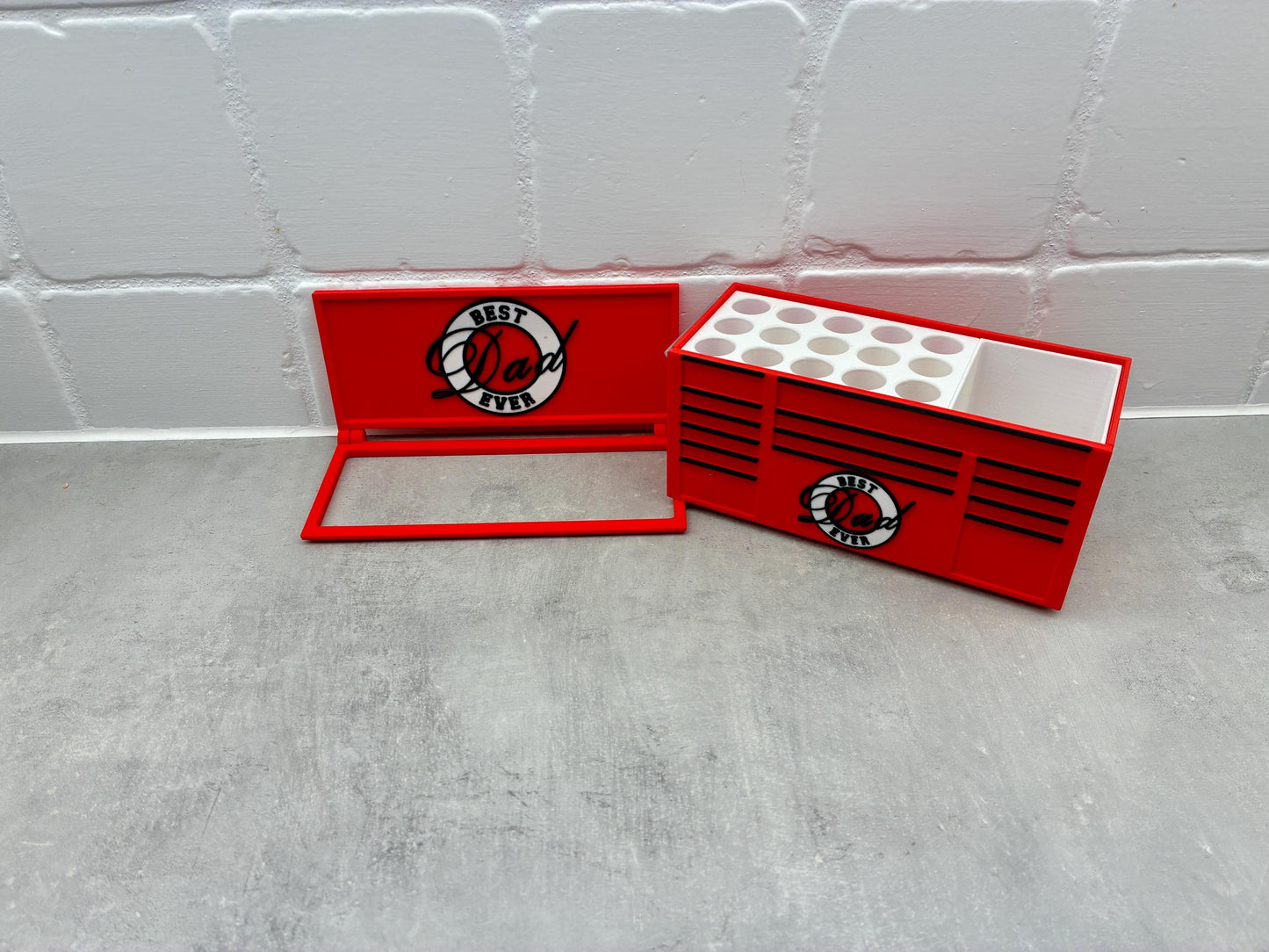 Best dad ever Toolbox pen card holder