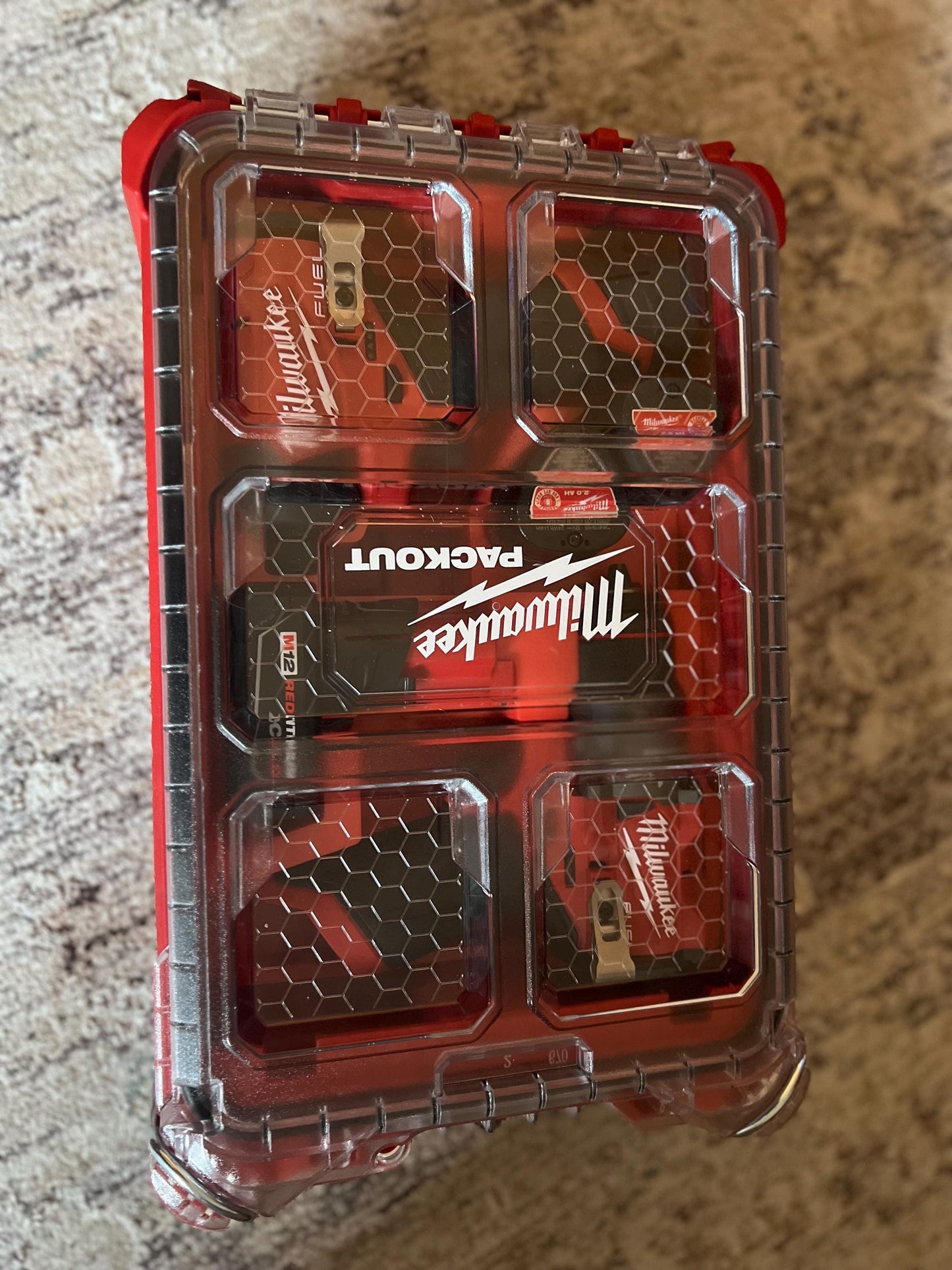 Milwaukee Packout M12 Fuel Drill Driver combo insert 3404-20 and 3453-20 compatible