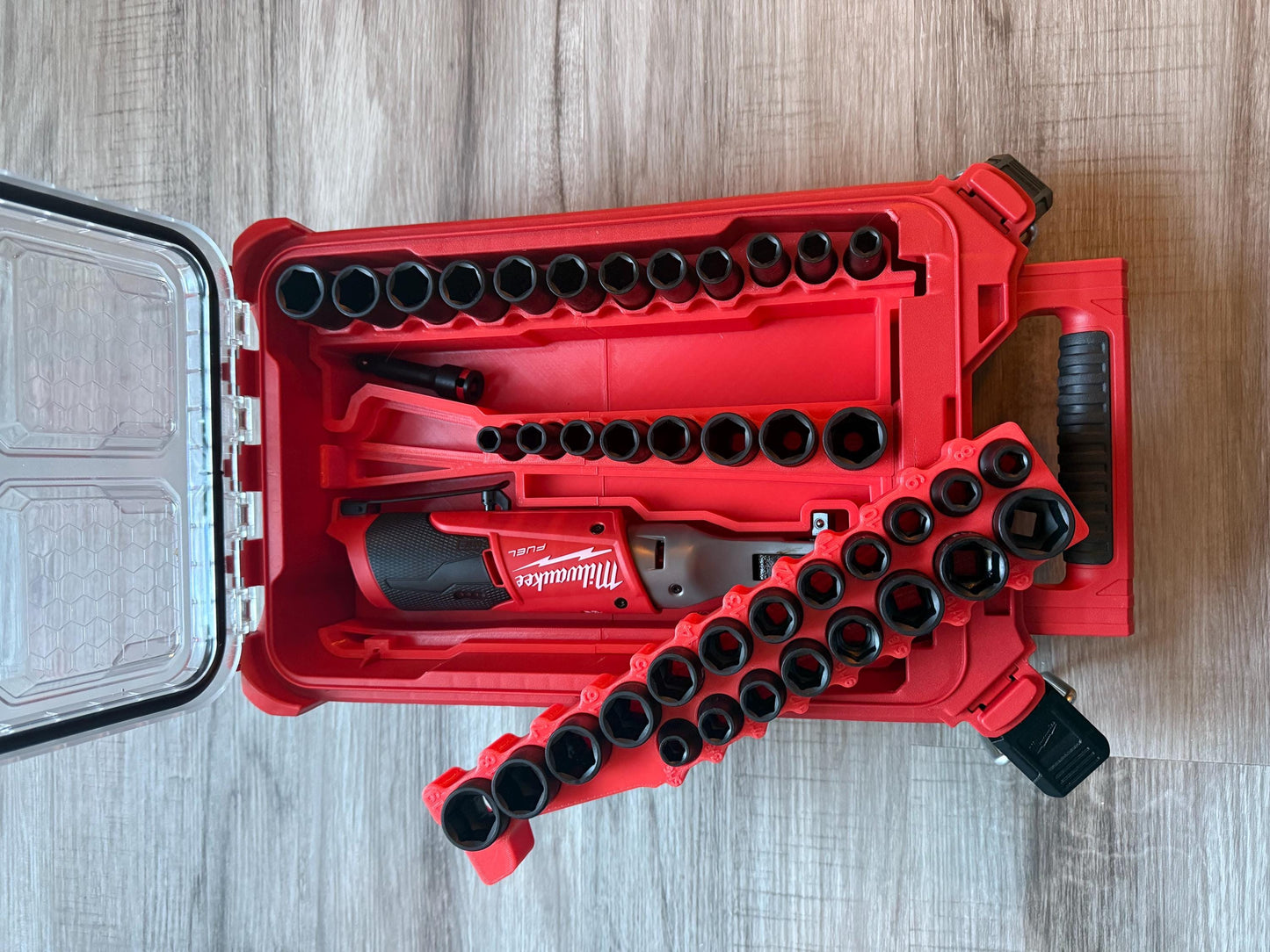 Milwaukee Packout M12 Fuel 3/8β Ratchet insert only USA designed and manufactured! Designed for 2557-20. Insert only
