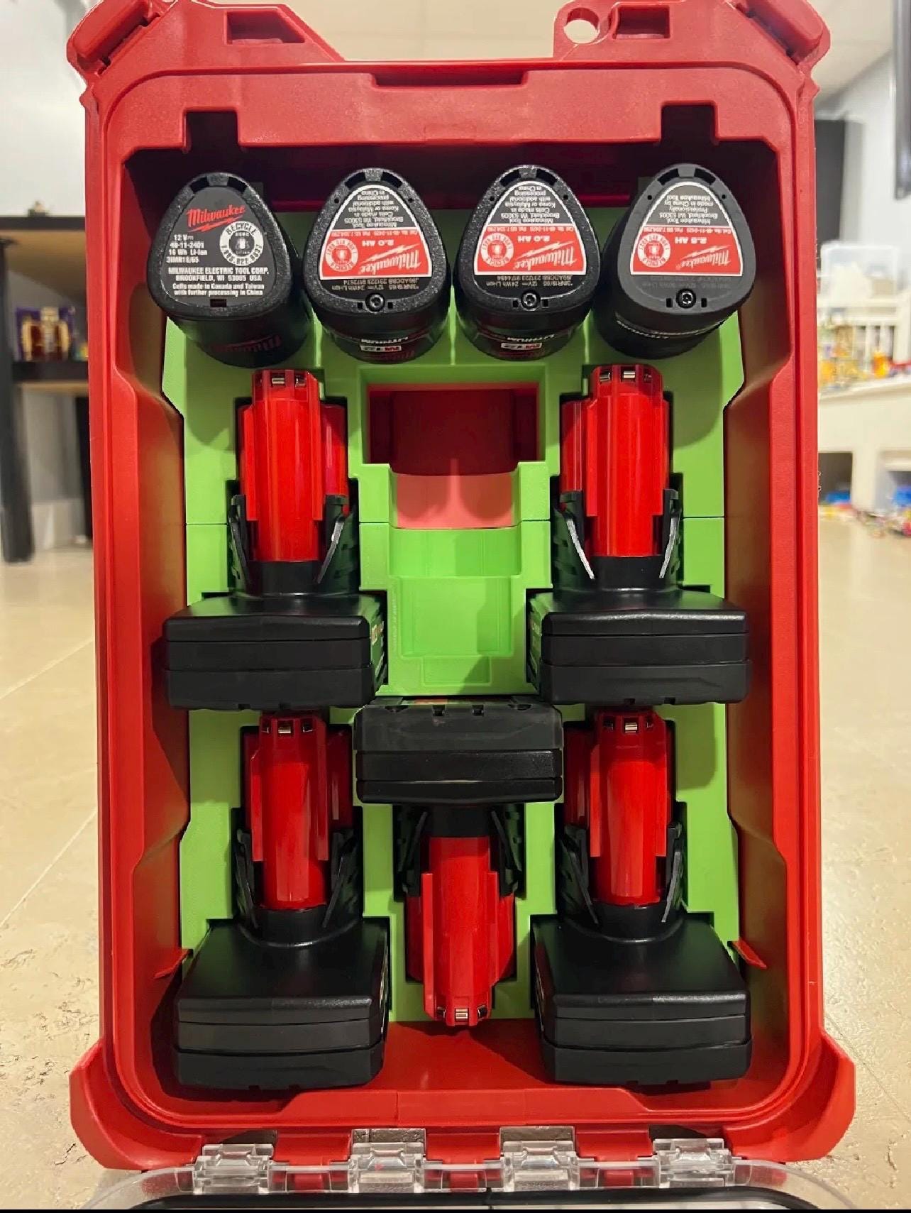 Milwaukee Packout M12 Battery Holder! Insert only