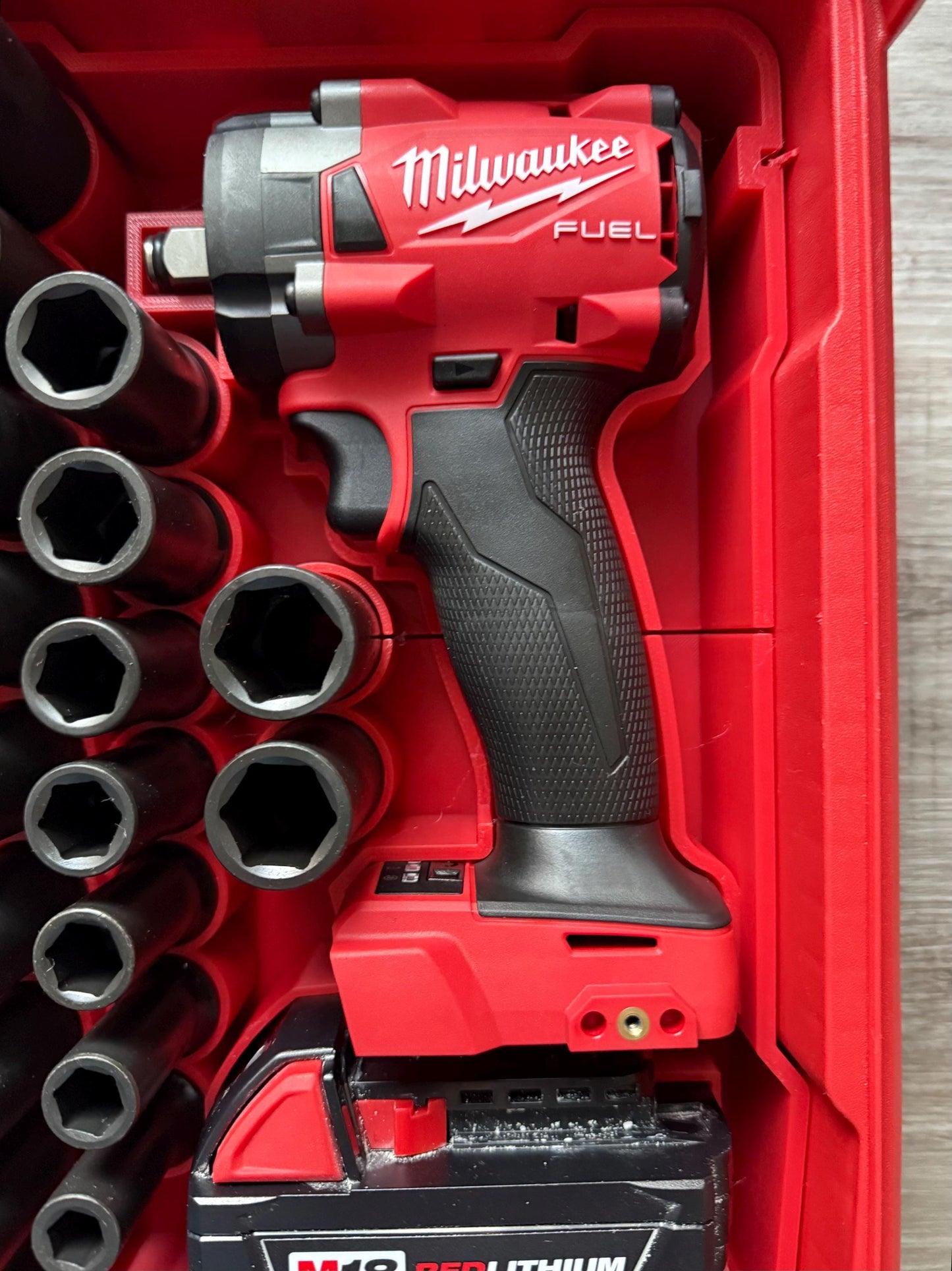 Milwaukee Packout M18 Fuel 1/2” 2855-20 Impact insert only  USA designed and manufactured! Insert only
