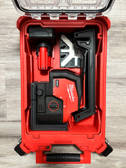 Milwaukee Packout M12 Laser Level insert 3622-20 with xc battery and 48351313 for 48228435