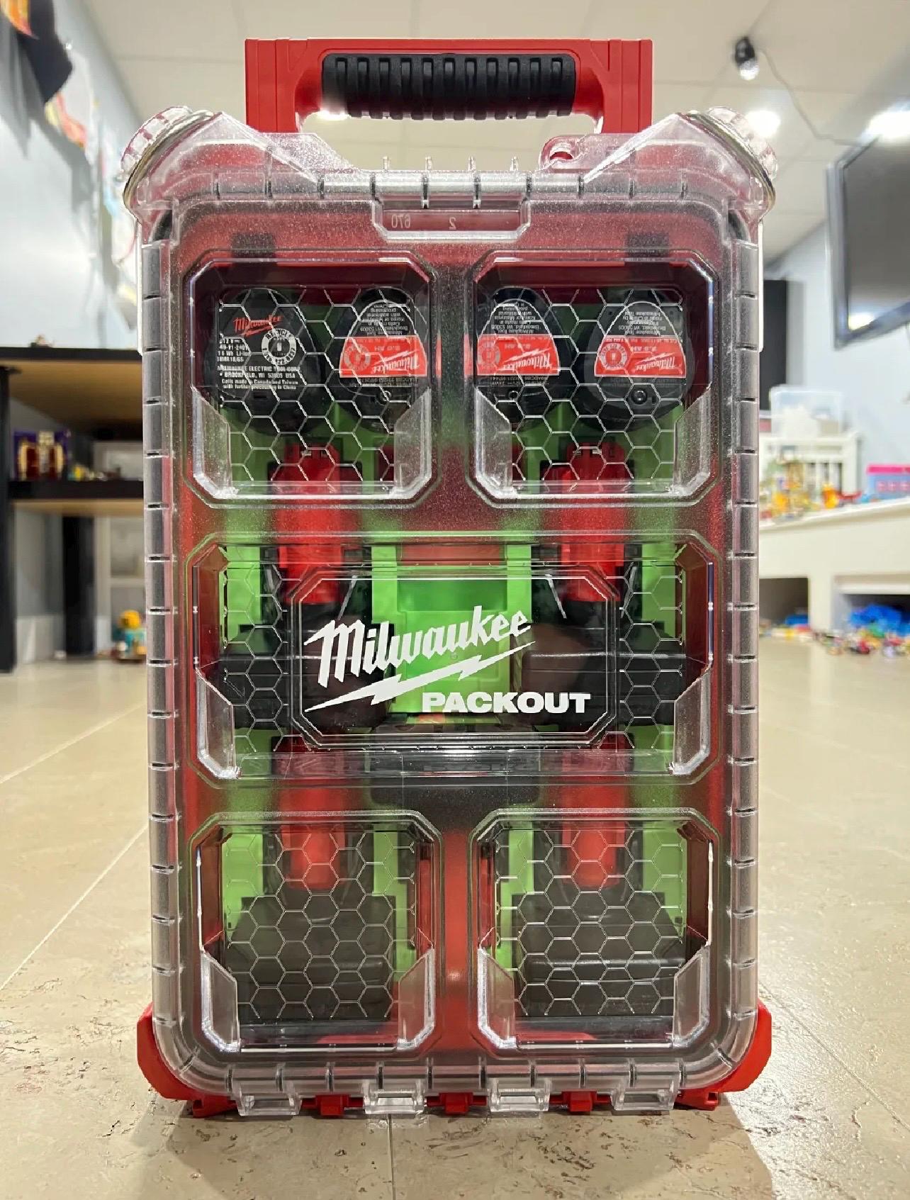 Milwaukee Packout M12 Battery Holder! Insert only