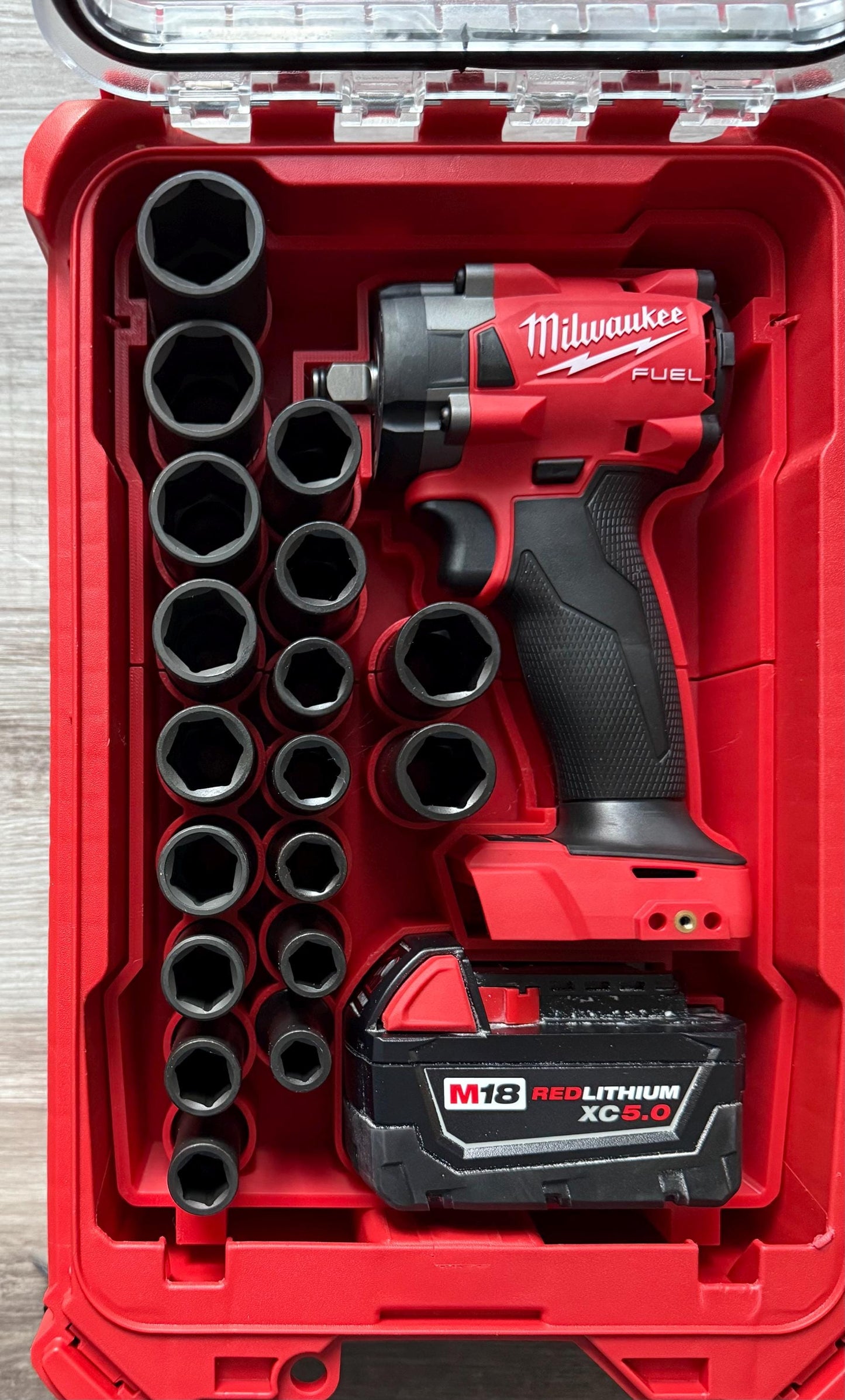 Milwaukee Packout M18 Fuel 1/2” 2855-20 Impact insert only  USA designed and manufactured! Insert only